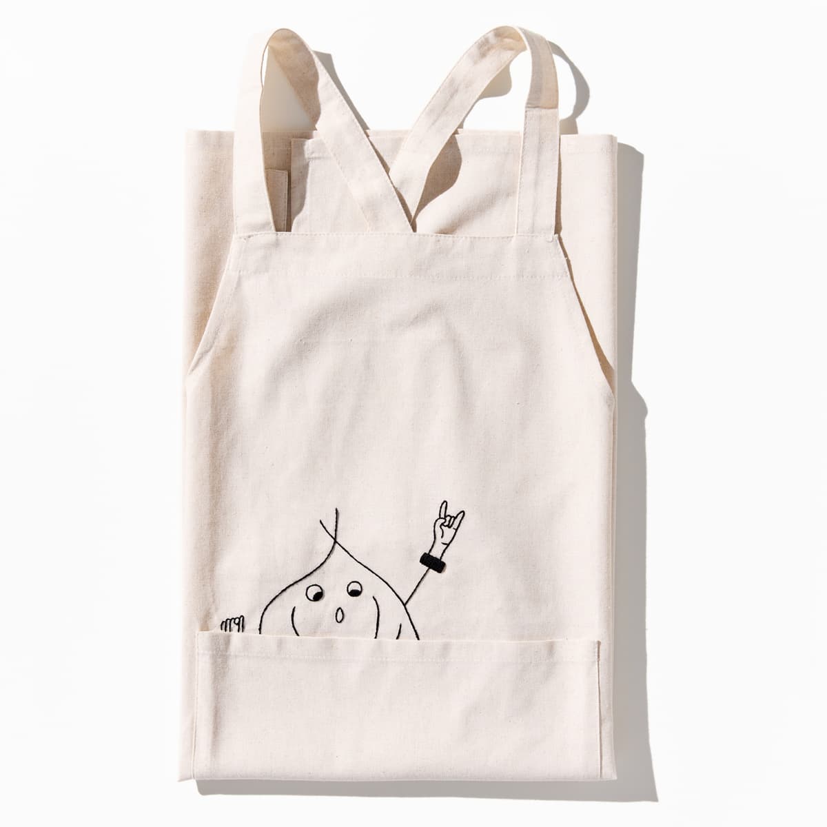 Mr. Best Hand Embroidered Apron