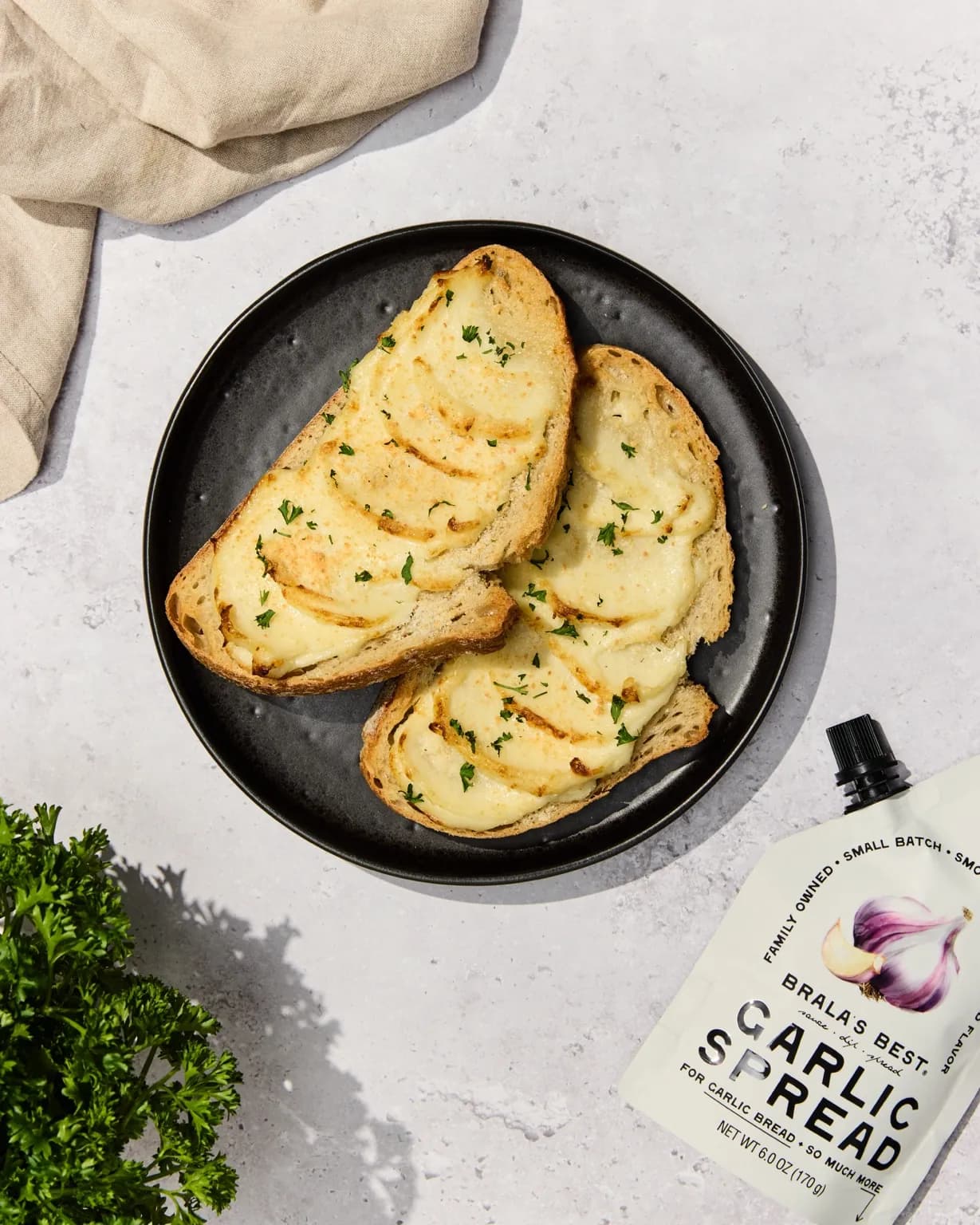Classic Brala’s Best Garlic Bread